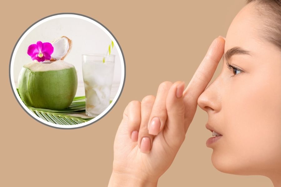 Nước dừa có tính hàn, có thể làm loãng máu, gây cản trở cho quá trình đông máu