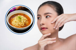 Nâng mũi ăn mì tôm được không