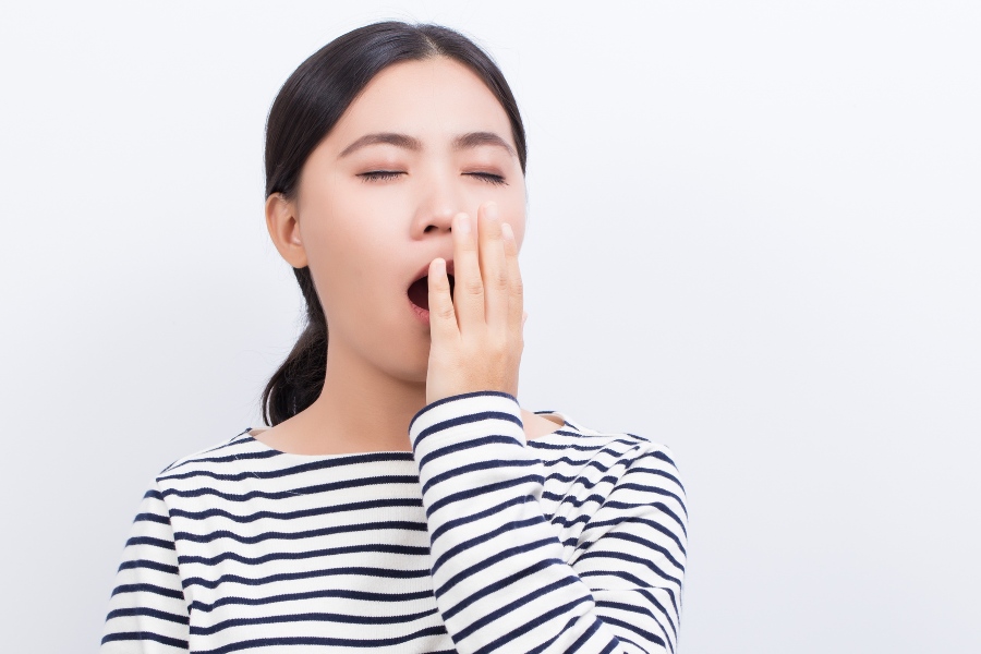 Sau khi mũi bắt đầu lành, thoải mái hơn, bạn có thể ngáp bình thường