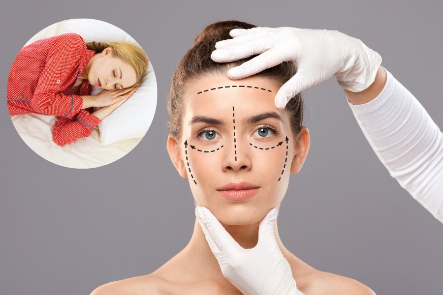 Nâng mũi bao lâu thì được nằm nghiêng? Tốt nhất bạn nên duy trì thói quen nằm thẳng sau khi nâng mũi để ngăn ngừa tình trạng xô lệch sóng