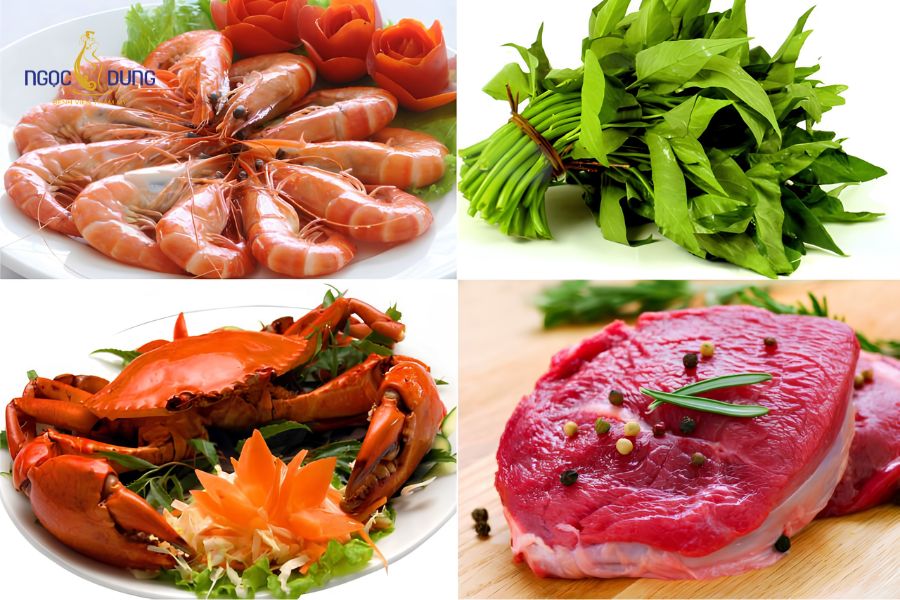 Cắt mí kiêng ăn gì? Thực phẩm không nên ăn sau khi cắt mí 11 Danh sách các thực phẩm dễ gây kích ứng, mưng mủ hoặc làm sậm màu đường cắt mí cần tránh