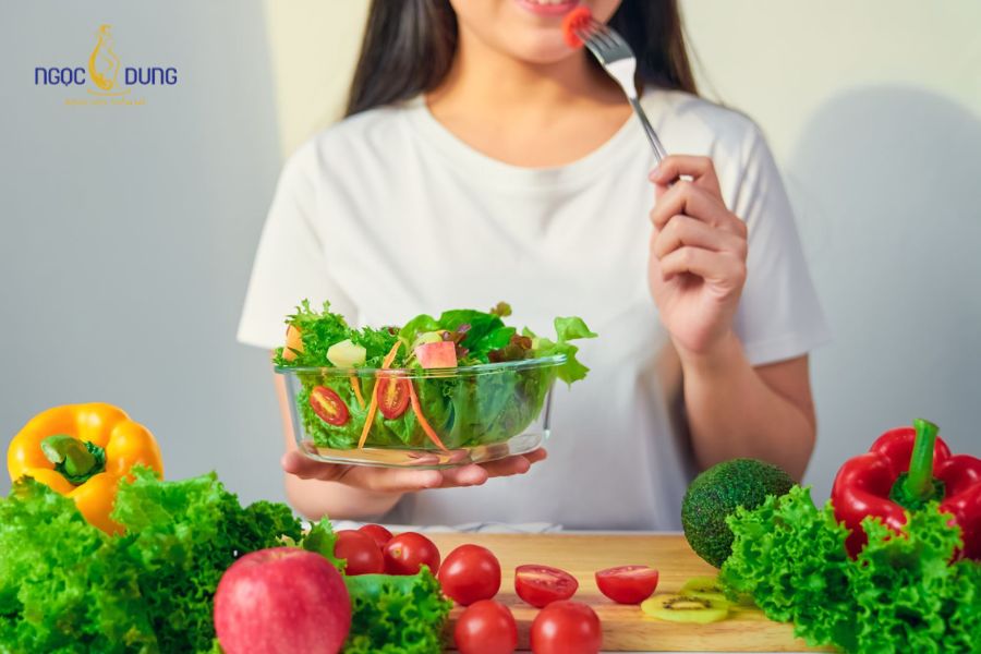 Sau tiêm botox kiêng gì? Nên ăn gì cho mau lành 11 Bổ sung rau củ quả tươi vào thực đơn sau khi tiêm botox để vết tiêm mau lành., mang lại kết quả tối ưu