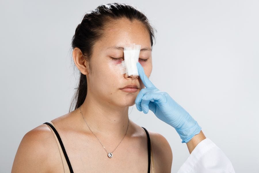 Sửa mũi bao lâu thì lành? Những yếu tố ảnh hưởng cần lưu ý 14 Chăm sóc vết thương sau nâng mũi là giai đoạn vô cùng quan trọng