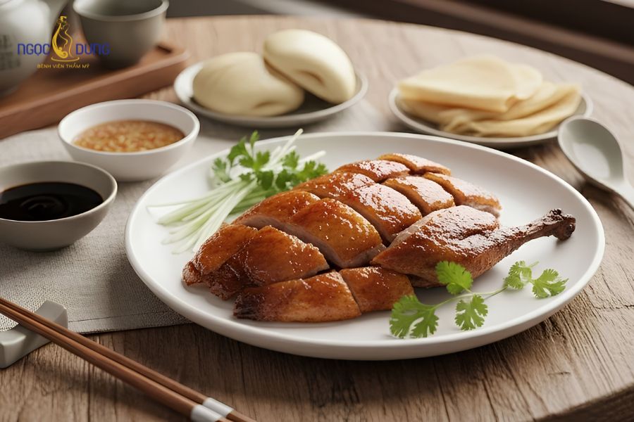 Cắt mí mắt có được ăn thịt vịt không? Nên kiêng bao lâu? 5 Tính hàn và hàm lượng đạm cao trong thịt vịt dễ gây ra tình trạng sưng tấy nếp mí mới