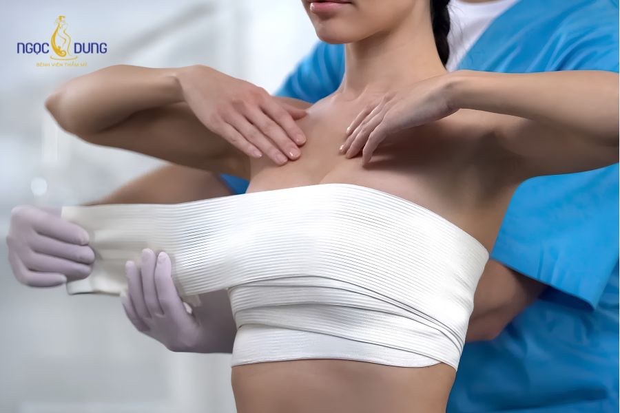 Nâng ngực nội soi túi Nano Chip an toàn và tự nhiên 20 Hướng dẫn mặc áo định hình và các lưu ý sinh hoạt hậu phẫu