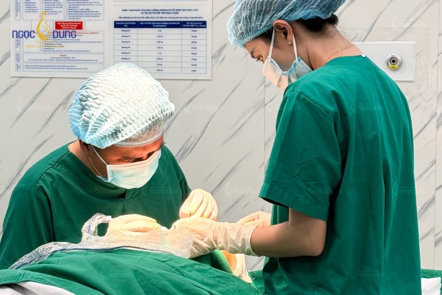 Điều trị tuyến mồ hôi: Phương pháp an toàn, dứt điểm 12 Khách hàng thoải mái trong suốt quá trình hút tuyến nhờ công nghệ vô cảm tại chỗ