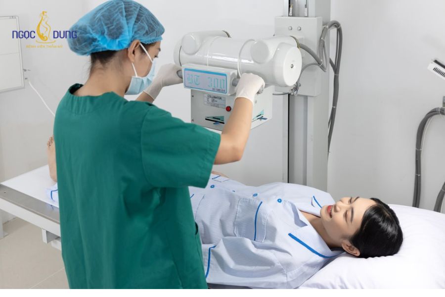 Nâng ngực nội soi túi Nano Chip an toàn và tự nhiên 19 Khách hàng thực hiện các xét nghiệm cần thiết trước khi phẫu thuật