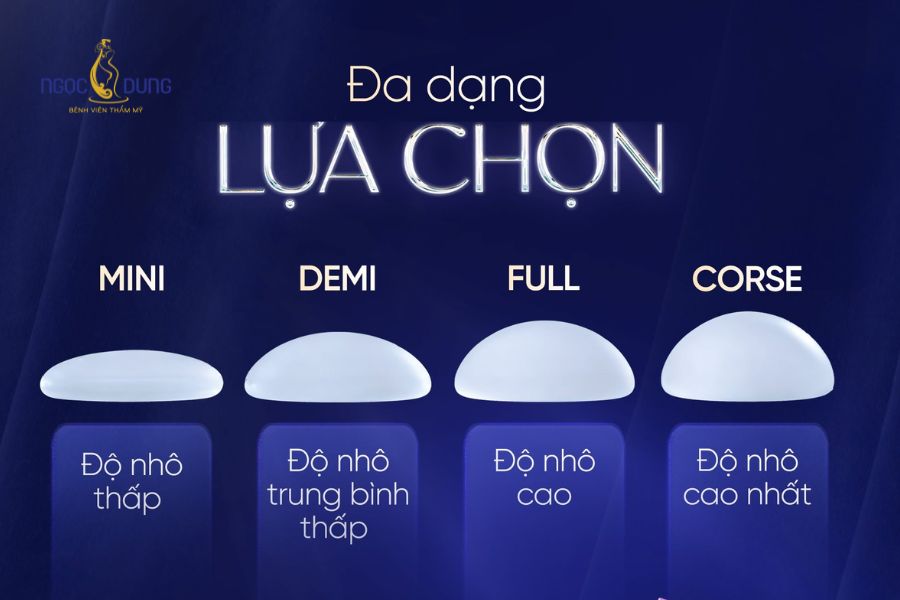 Nâng ngực bao lâu thì hết sưng? Cách chăm sóc ngực mềm 15 Sử dụng các dòng túi độn cao cấp như Nano Chip, Mentor hay Ergonomic giúp dáng ngực nhanh ổn định