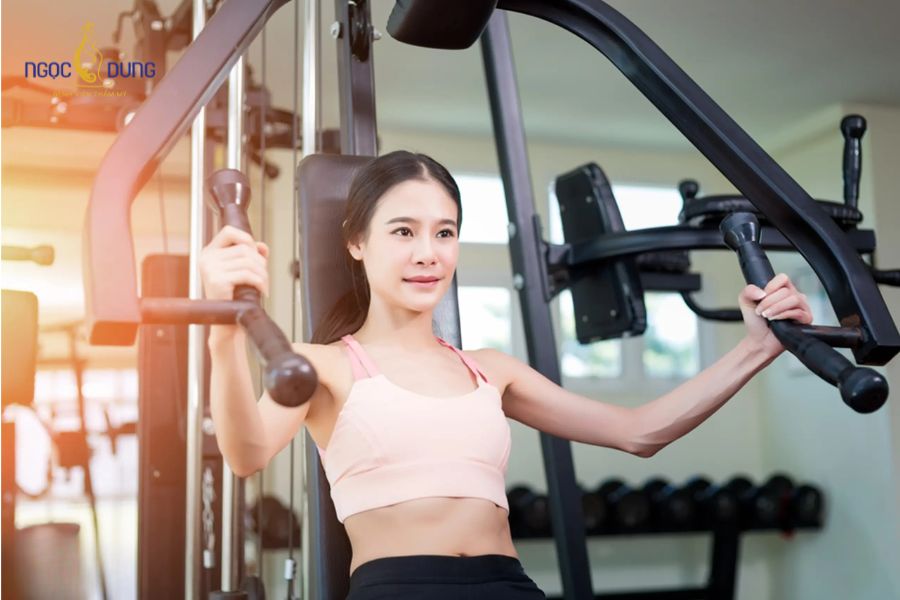 Các cách nâng ngực tại nhà tự nhiên, an toàn, hiệu quả 11 Tác động của các bài tập thể lực lên hệ thống cơ ngực lớn bên dưới tuyến vú