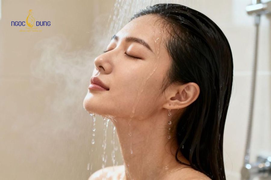 Nâng ngực bao lâu thì đi bơi được? Lộ trình phục hồi 15 Tắm bằng nước sạch ngay sau khi bơi giúp loại bỏ hóa chất và vi khuẩn còn bám trên da