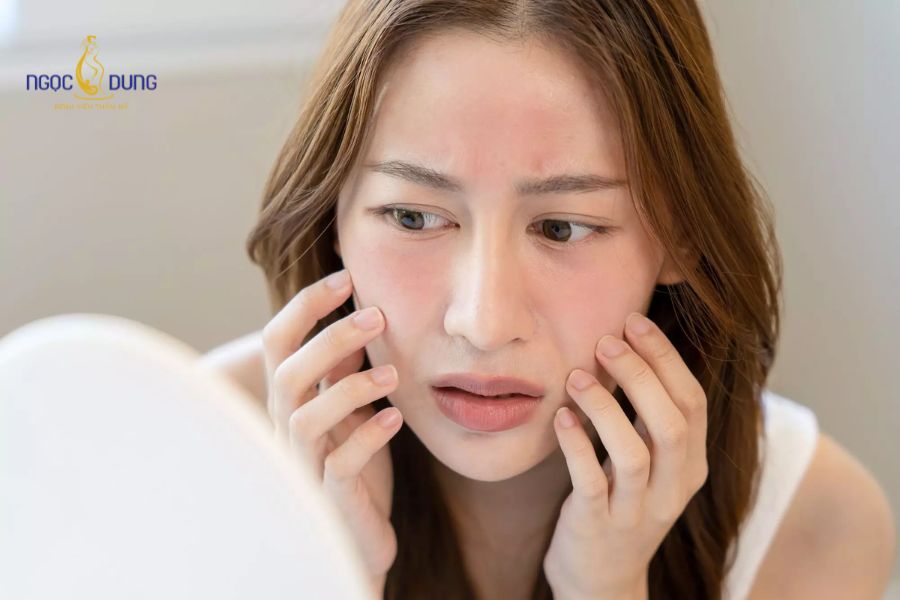 Tiêm filler môi bị sưng: Bao lâu hết và cách giảm sưng 13 Chất làm đầy kém chất lượng không rõ nguồn gốc dễ gây kích ứng và sưng đỏ kéo dài