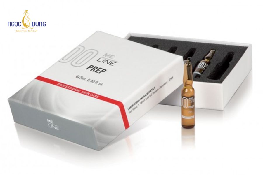 Filler Meline là gì? Có tốt không? Bảng giá mới nhất 11 Sản phẩm MeLine 00 Prep giúp làm sạch tế bào sừng già và chuẩn bị bề mặt da trước khi điều trị