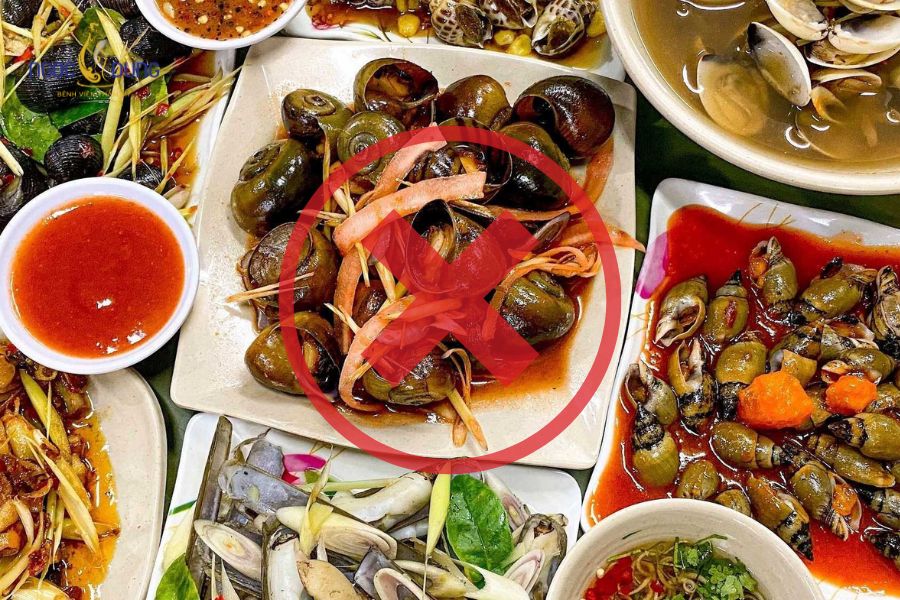 Nâng ngực có được ăn ốc không? Giải đáp từ Ngọc Dung 12 Thời gian kiêng ăn ốc từ 1 đến 2 tháng tùy thuộc vào tốc độ lành thương và cơ địa từng người