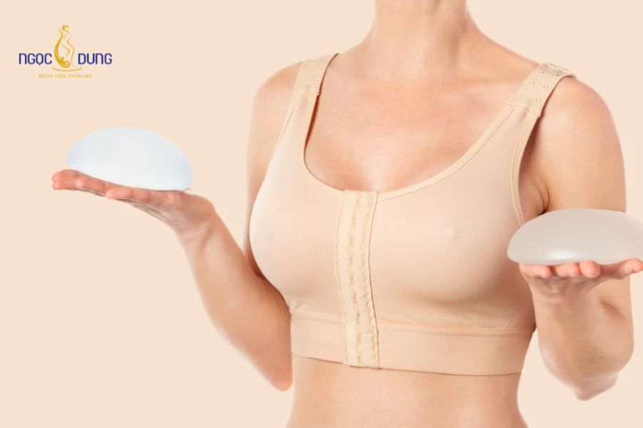 Những trường hợp không được nâng ngực để đảm bảo an toàn 10 Thử phản ứng dị ứng vật liệu nhằm hạn chế nguy cơ đào thải túi độn