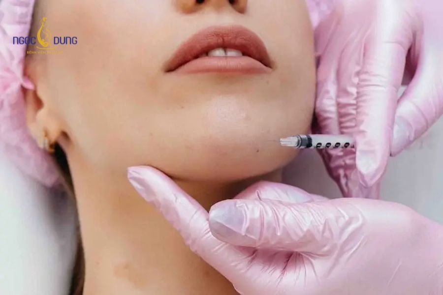 Nên độn cằm hay tiêm filler? Giải đáp từ chuyên gia 14 Tiêm filler sau độn cằm giúp tinh chỉnh các điểm khuyết nhỏ cho gương mặt hoàn hảo