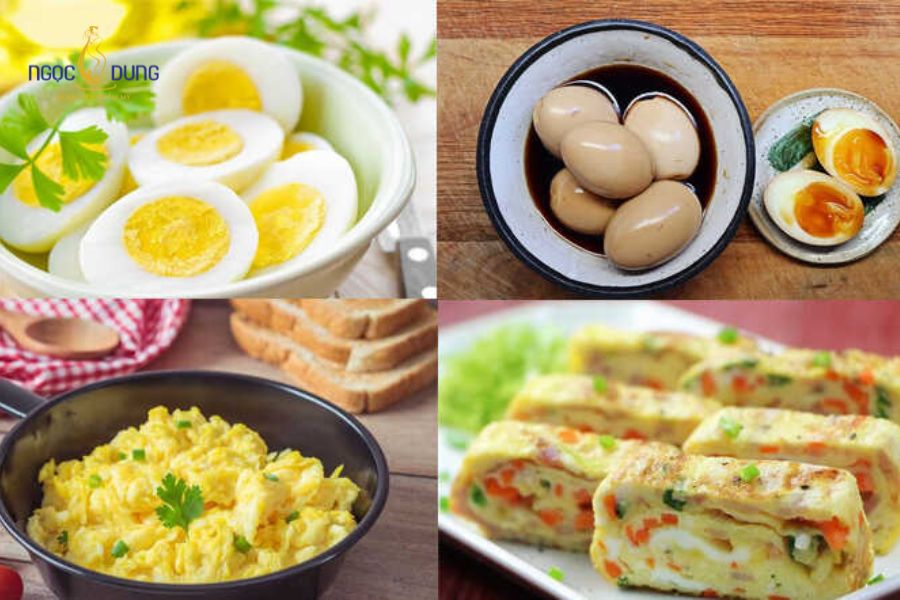 Khâu tầng sinh môn có ăn được trứng gà không? Giải đáp 11 Các món ăn chế biến đơn giản từ trứng gà giúp bổ sung dưỡng chất lành tính cho sản phụ