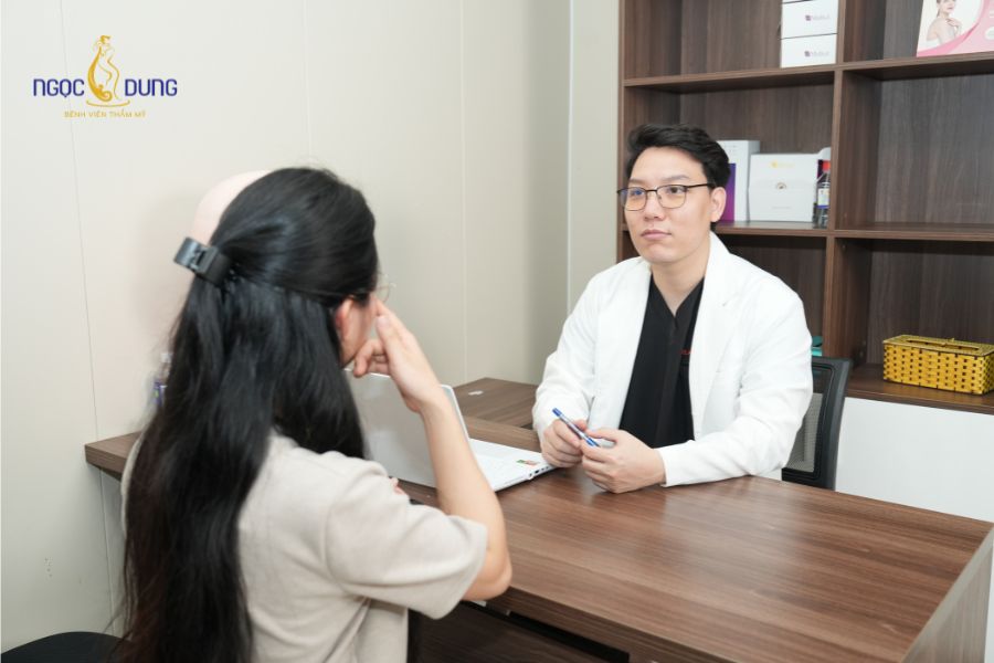 Tiêm má baby bao nhiêu tiền? Bảng giá cập nhật mới nhất 18 Khách hàng được dặn dò chu đáo chế độ hậu phẫu và lên lịch tái khám theo dõi form má