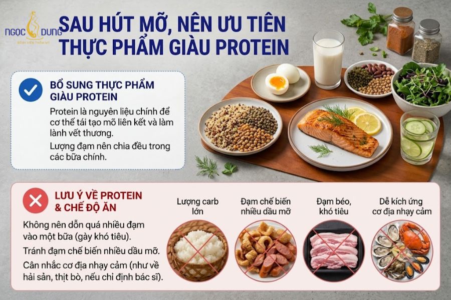 Sau khi hút mỡ nên ăn gì, kiêng gì để nhanh hồi phục? 8 Protein từ thịt heo nạc, cá đồng và trứng giúp tái tạo mô liên kết nhanh chóng